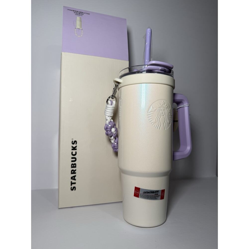Starbucks China 2025 COLORFUL SUMMER 30oz Tumbler with Lanyard BNIB | US SELLER